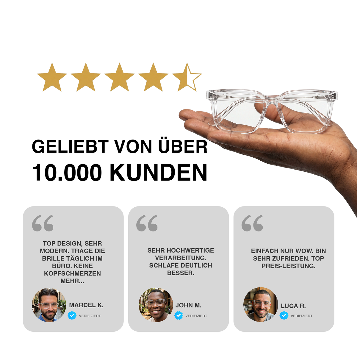 Ultra Sleep ™ Blaulicht-Filter Brille